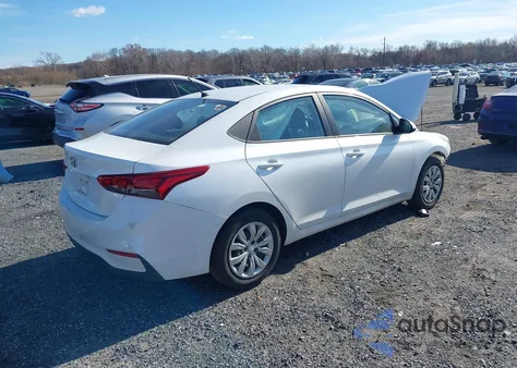 2021 Hyundai Accent Se from USA, damaged, VIN 3KPC24A67ME128573